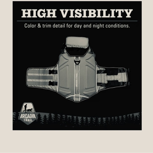 High Visibility Flotation Aid for Dogs size Small - Picture 4 of 5